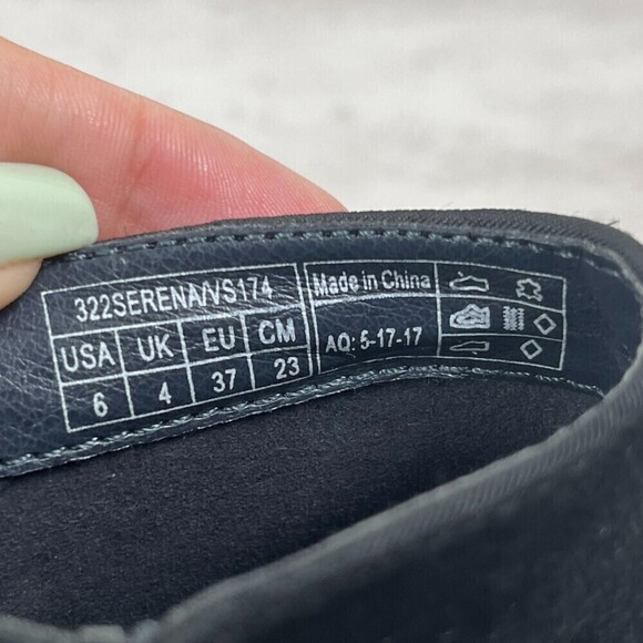 Vionic Women Size 6 Black Serena Suede Ankle Bootie Tassel Causal Orthopedic - Picture 6 of 9